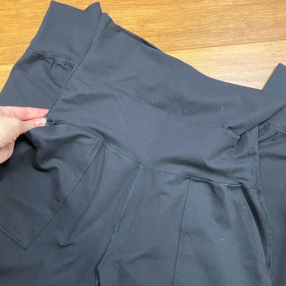 Offline by Aerie Black High-Waist Jogger Yoga Pants size Small